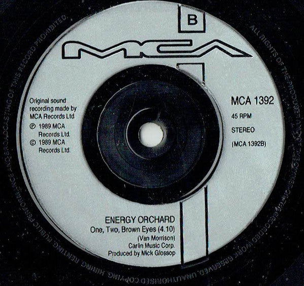 Energy Orchard - Belfast - Used Vinyl Record 7" image 4
