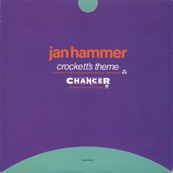 Jan Hammer - Crockett's Theme / Chancer - Used Vinyl Record 7" image 1