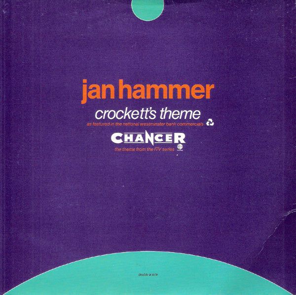Jan Hammer - Crockett's Theme / Chancer - Used Vinyl Record 7" image 5