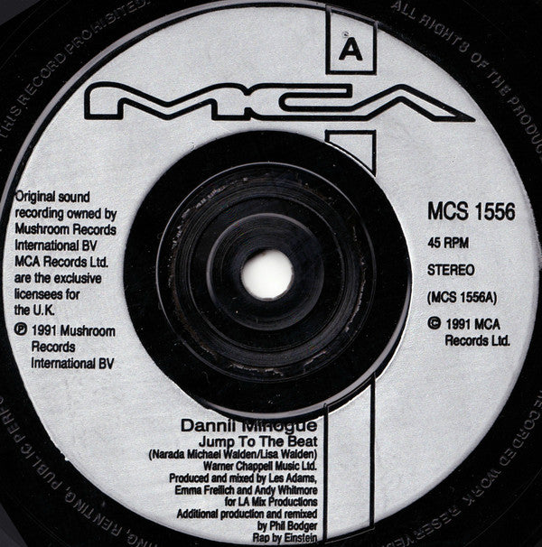 Dannii Minogue - Jump To The Beat - Used Vinyl Record 7" image 3