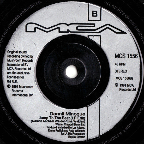 Dannii Minogue - Jump To The Beat - Used Vinyl Record 7" image 4
