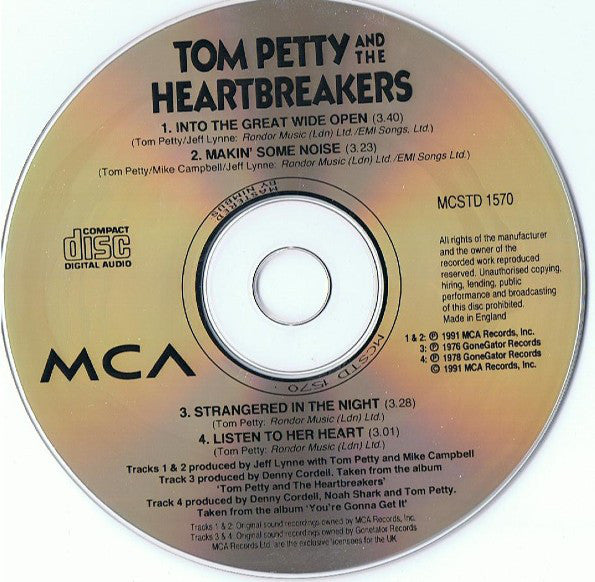 Tom Petty And The He - Into The Great Wide Open - Used CD image 3