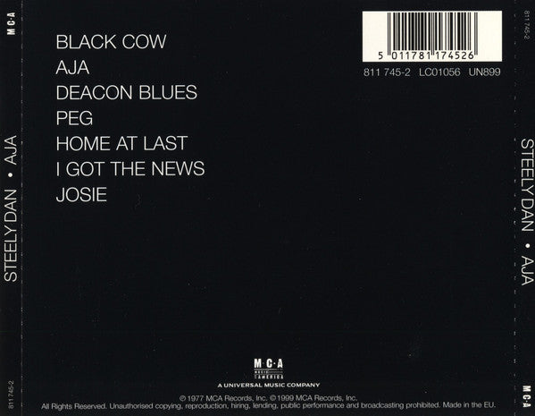 Steely Dan - Aja - CD image 3