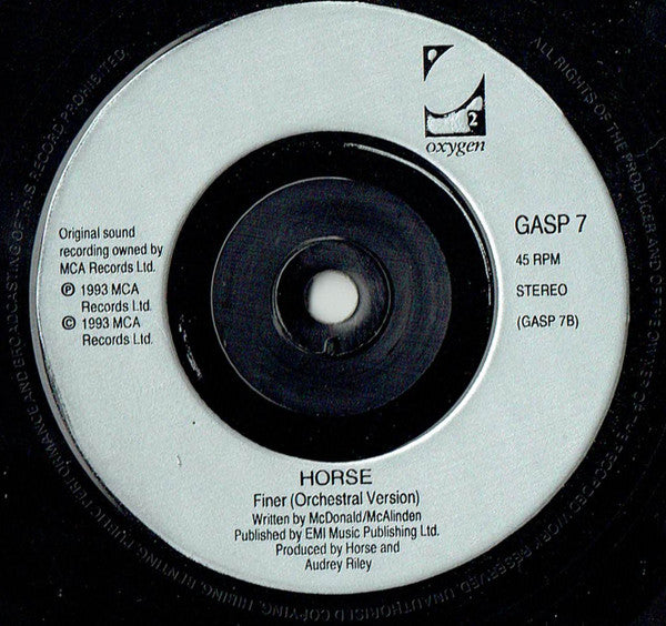 Horse - Shake This Mountain - Used Vinyl Record 7" image 8