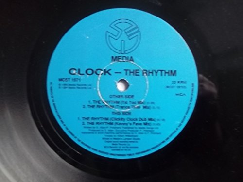 Clock - Rhythm - Used Vinyl 12" image 1