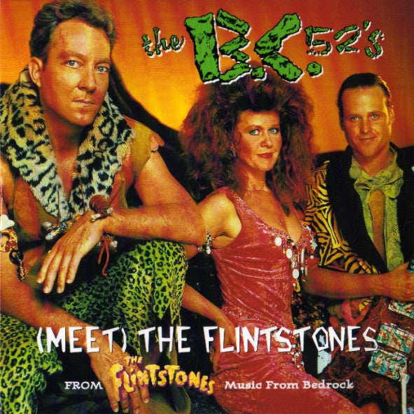 B-52's - (Meet) The Flintstones - Used Vinyl Record 7" image 1