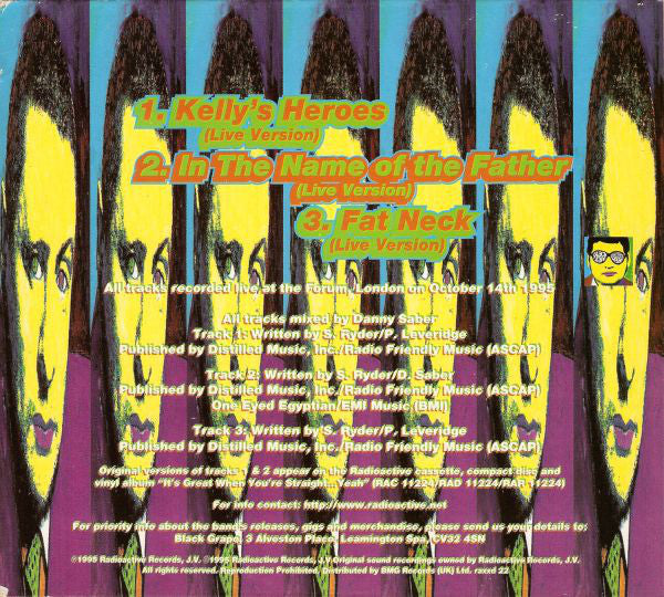 Black Grape - Kelly's Heroes - Used CD image 4