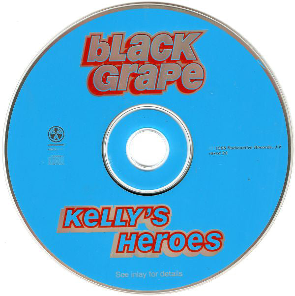 Black Grape - Kelly's Heroes - Used CD image 7
