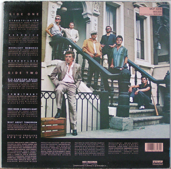 Frankie Valli - Streetfighter - Used Vinyl Record image 2
