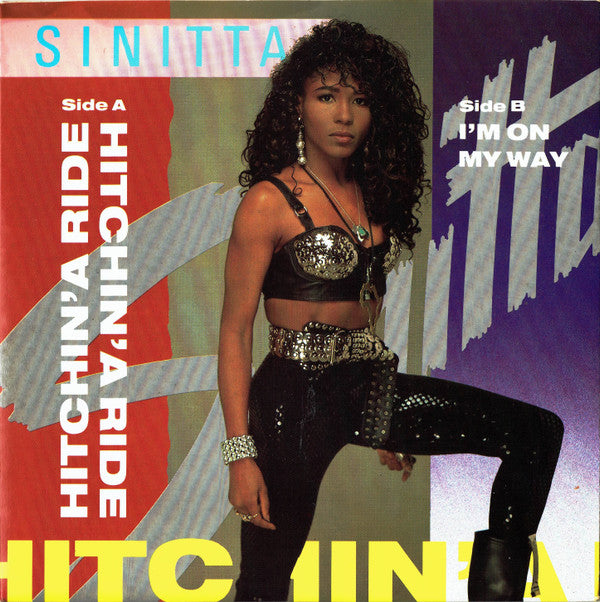 Sinitta - Hitchin' A Ride - Used Vinyl Record 7" image 1