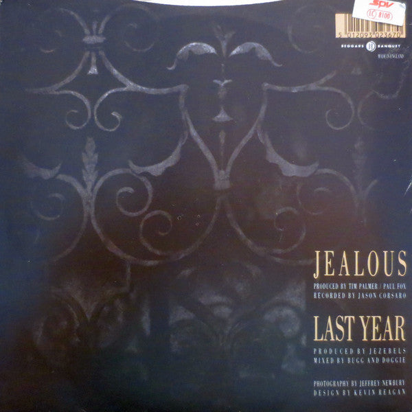 Gene Loves Jezebel - Jealous - Used Vinyl Record 7" image 2