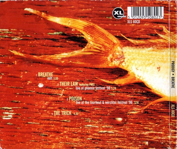 Prodigy - Breathe - Used CD image 2