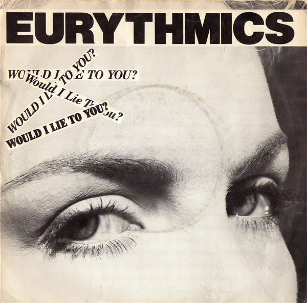 Eurythmics - Would I Lie To You? - Used Vinyl Record 7" image 5