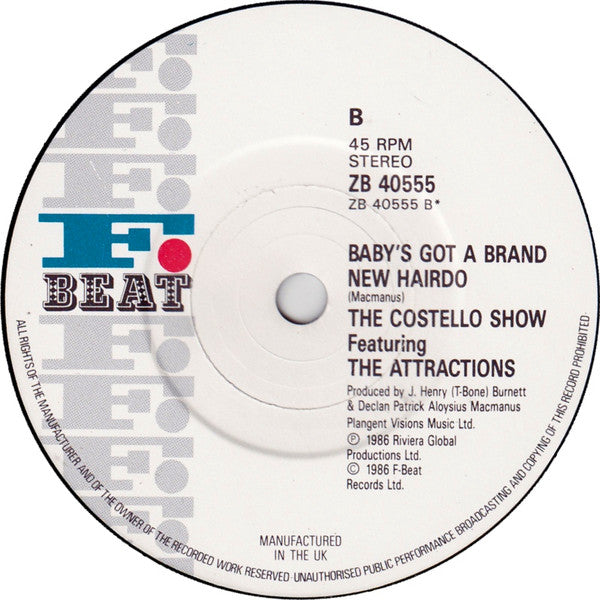 Costello Show - Don't Let Me Be Misunderstood - Used Vinyl Record 7" image 4