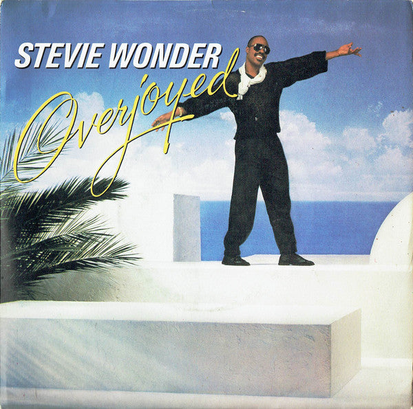 Stevie Wonder - Overjoyed - Used Vinyl Record 7" image 1
