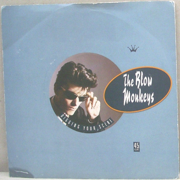 Blow Monkeys - Digging Your Scene - Used Vinyl Record 7" image 1