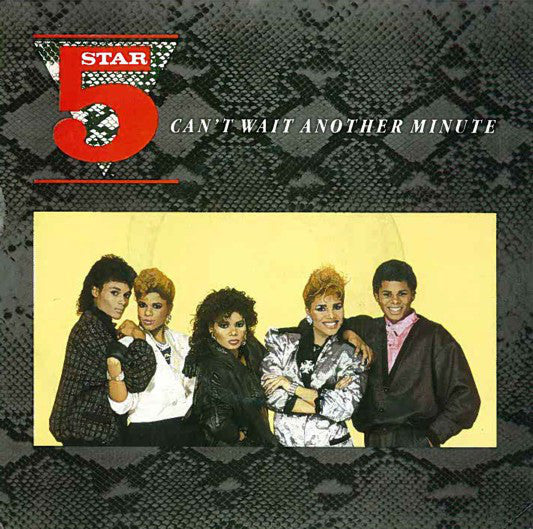 Five Star - Can't Wait Another Minute - Used Vinyl Record 7" image 5
