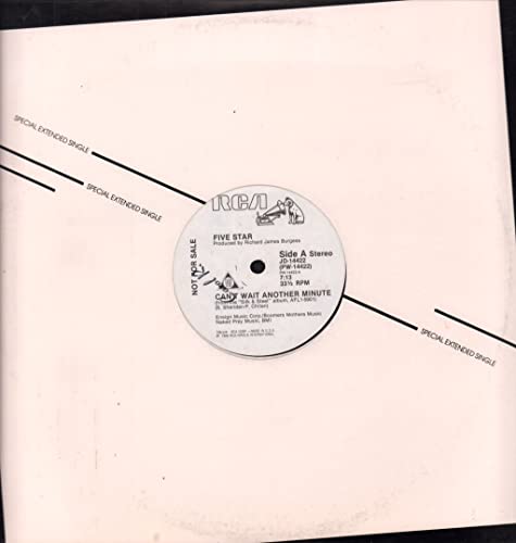 Five Star - Can't Wait Another Minute - Used Vinyl Record 12" image 1