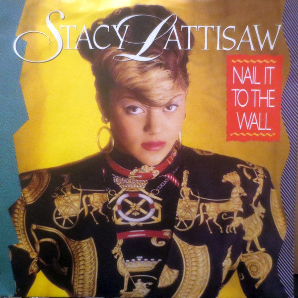 Stacy Lattisaw - Nail It To The Wall - Used Vinyl Record 7" image 5