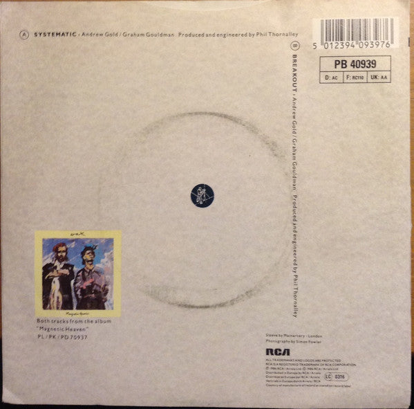 Wax - Systematic - Used Vinyl Record 7" image 2