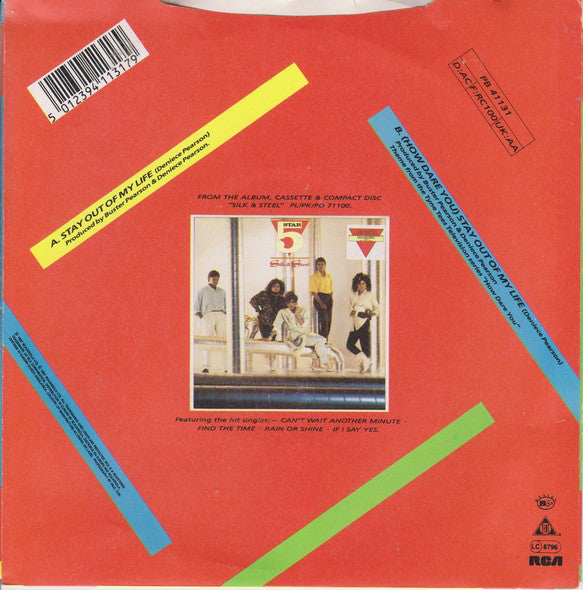 Five Star - Stay Out Of My Life - Used Vinyl Record 7" image 6