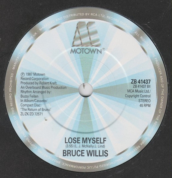 Bruce Willis - Secret Agent Man - James Bond Is Back - Used Vinyl Rec image 4