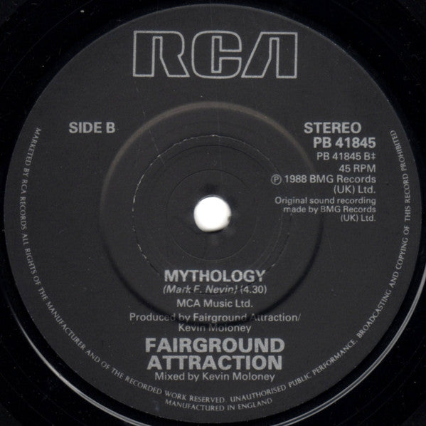 Fairground Attractio - Perfect - Used Vinyl Record 7" image 8