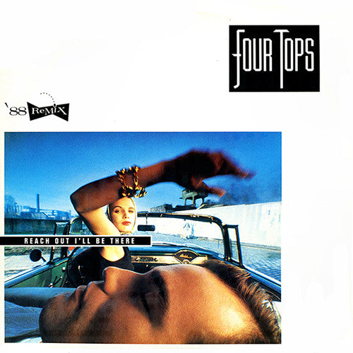 Four Tops - Reach Out I'll Be There (`88 Remix) - Used Vinyl Record 12" image 5