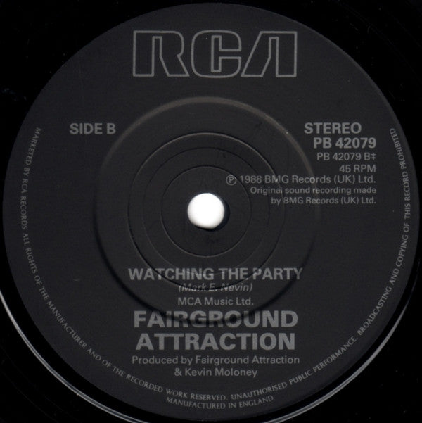 Fairground Attractio - Find My Love - Used Vinyl Record 7" image 8