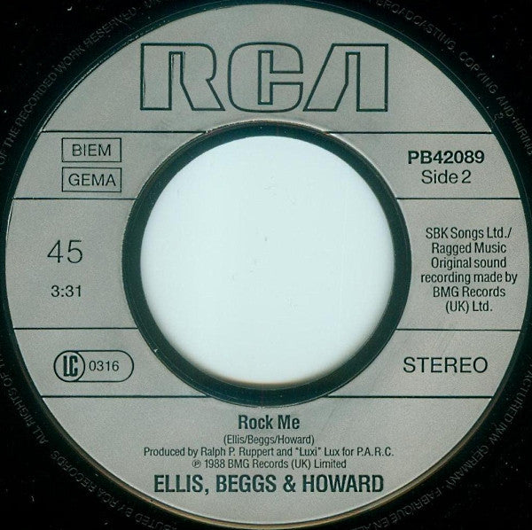 Ellis - Big Bubbles, No Troubles - Used Vinyl Record 7" image 4