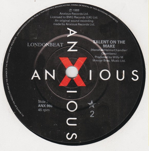 Londonbeat - 9 A.M. - Used Vinyl Record 7" image 4
