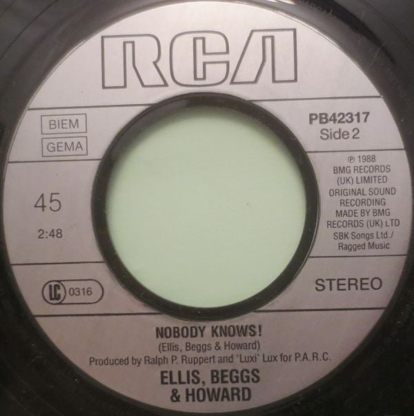 Ellis - Where Did Tomorrow Go? - Used Vinyl Record 7" image 8