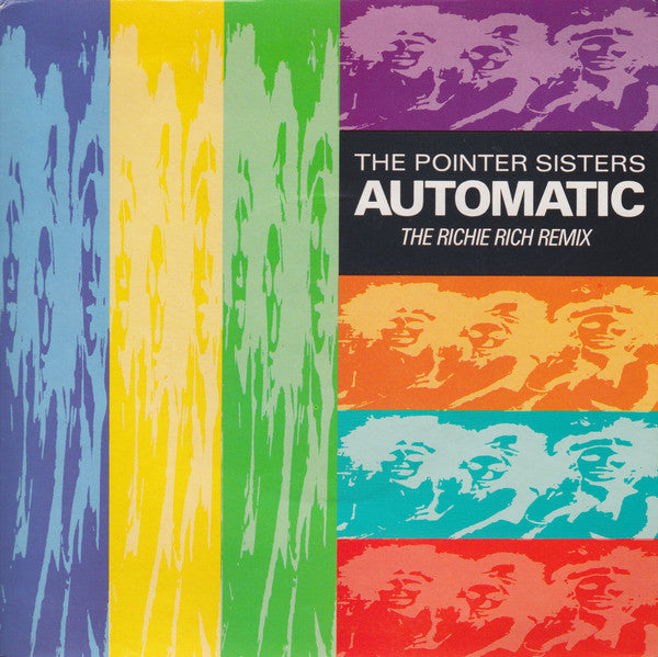 Pointer Sisters - Automatic (The Richie Rich Remiix) - Used Vinyl Rec image 5