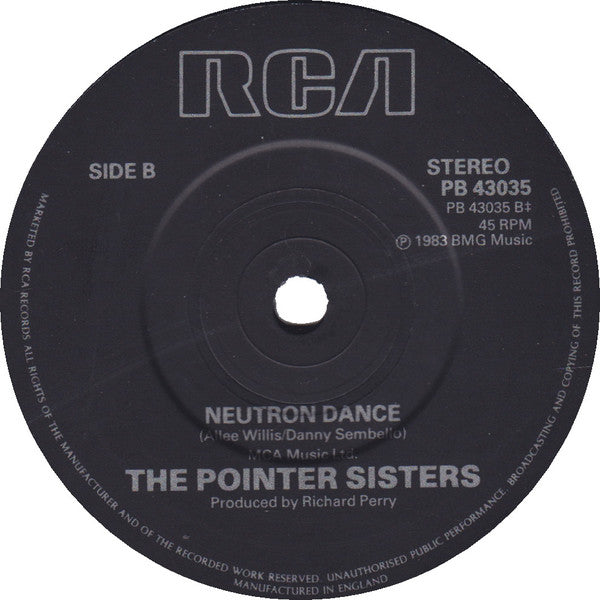 Pointer Sisters - Automatic (The Richie Rich Remiix) - Used Vinyl Rec image 8