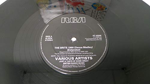 Various - Brits 1990 Dance Medley - Used Vinyl 12" image 3