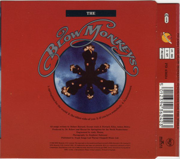 Blow Monkeys - Springtime For The World - Used CD image 2