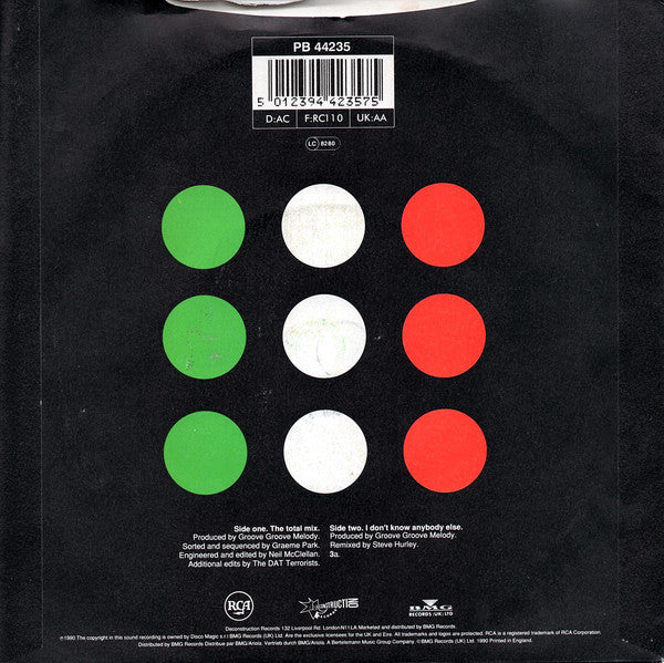Black Box - Blackboxedtotalmix - Used Vinyl Record 7" image 2