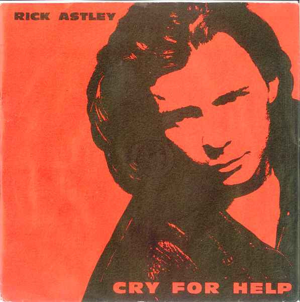 Rick Astley - Cry For Help - Used Vinyl Record 7" image 1