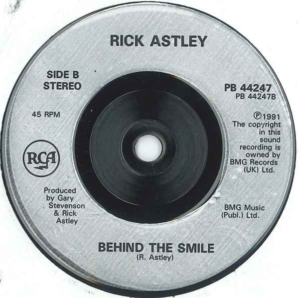 Rick Astley - Cry For Help - Used Vinyl Record 7" image 8