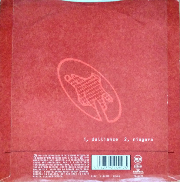 Wedding Present - Dalliance - Used Vinyl Record 7" image 2