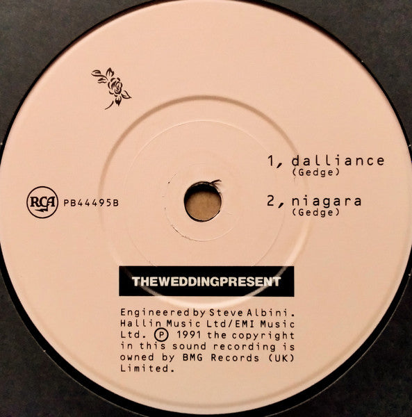 Wedding Present - Dalliance - Used Vinyl Record 7" image 4