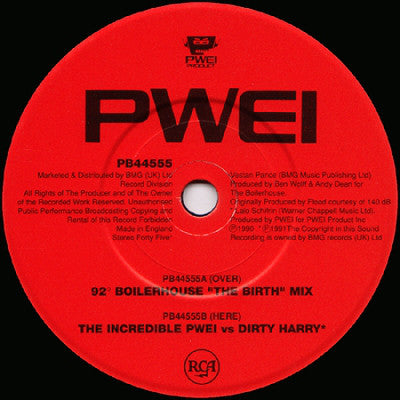 Pop Will Eat Itself - 92° F / The Incredible PWEI Vs Dirty Harry - U image 3
