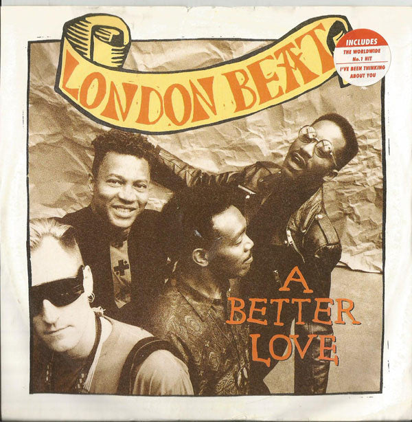 Londonbeat - A Better Love - Used Vinyl Record 7" image 1