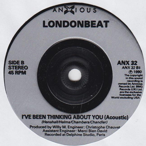 Londonbeat - A Better Love - Used Vinyl Record 7" image 4