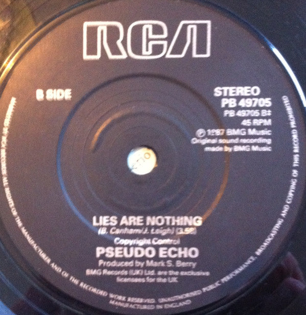 Pseudo Echo - Funky Town - Used Vinyl Record 7" image 4