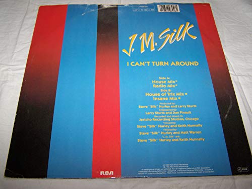 J.M. Silk - I Can't Turn Around - Used Vinyl Record 12" image 2