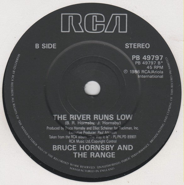 Bruce Hornsby And Th - Every Little Kiss - Used Vinyl Record 7" image 4