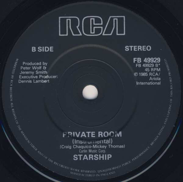 Starship - We Built This City - Used Vinyl Record 7" image 8