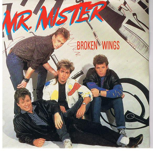 Mr. Mister - Broken Wings - Used Vinyl Record 7" image 5