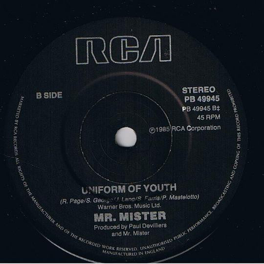 Mr. Mister - Broken Wings - Used Vinyl Record 7" image 8